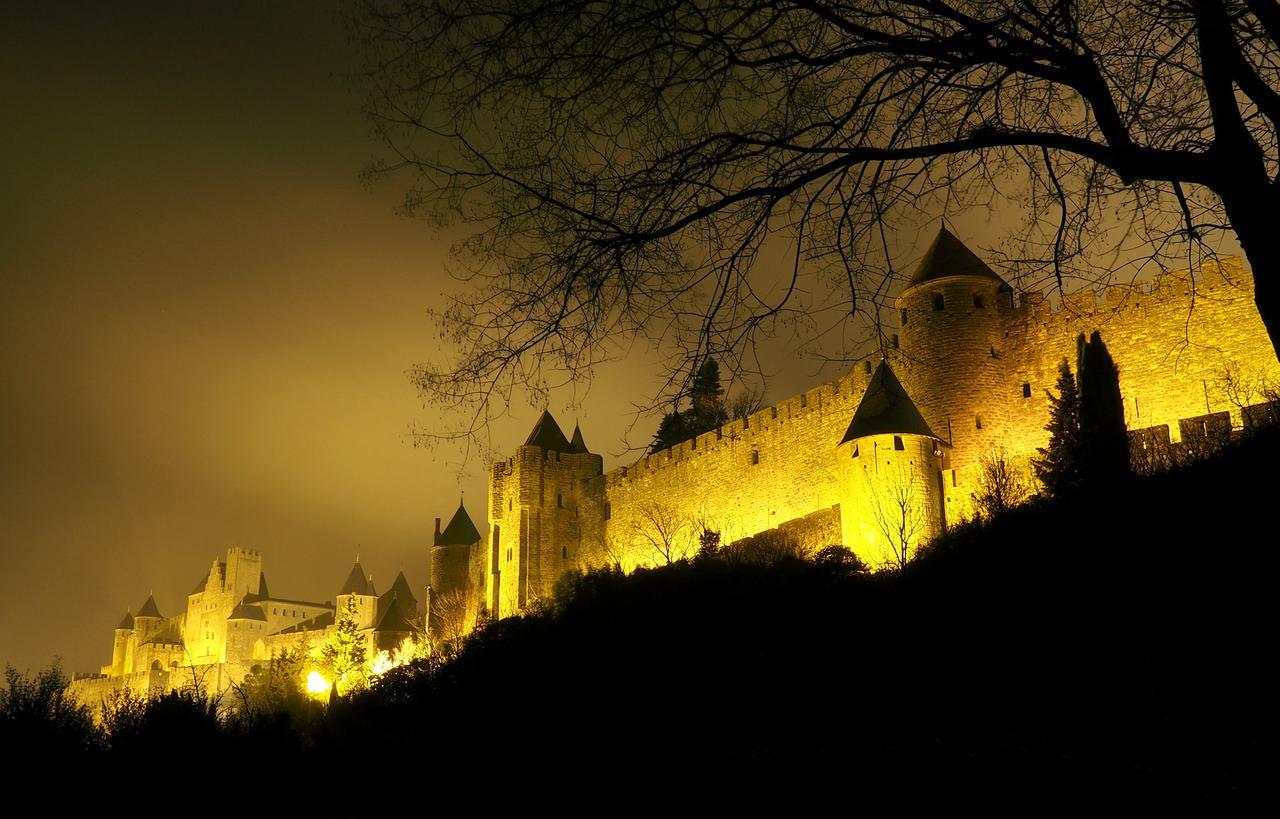 Sous Les Courtines Villa Carcassonne Exteriör bild