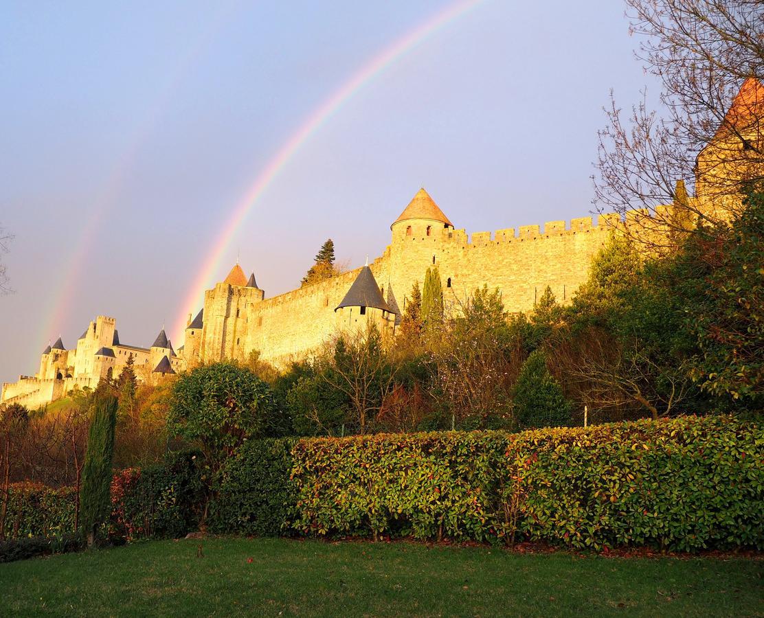 Sous Les Courtines Villa Carcassonne Exteriör bild