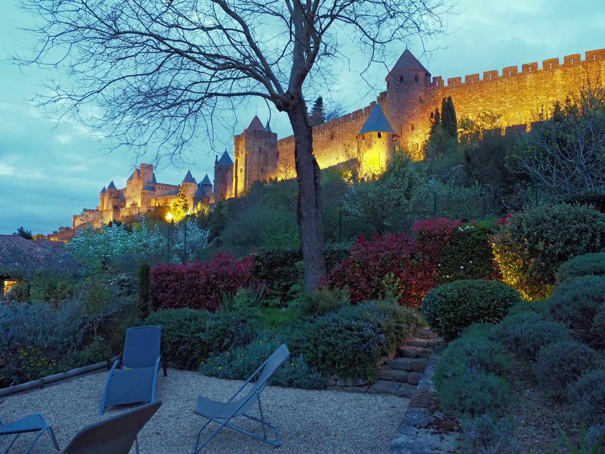 Sous Les Courtines Villa Carcassonne Exteriör bild